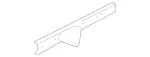 4638803814 - Body: Mud Guard Bracket for Mercedes-Benz Image