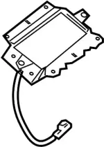 98515ZQ58A - : Passenger Inflator Module for Infiniti Image