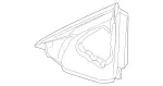 212811019864 - Driver Door: Seal for Mercedes-Benz Image
