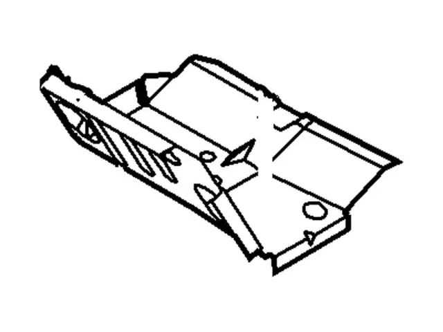 AC3Z2510415A - Body: Rear Cross-member Brace for Ford: Excursion, F-250 Super Duty, F-350 Super Duty, F-450 Super Duty, F-550 Super Duty Image