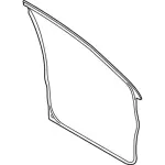 KB3Z2120709A - Body: Door Weather-strip for Ford: Ranger Image