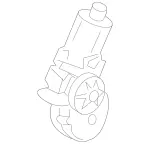 2038201442 - Driver Seat: Electric Motor for Mercedes-Benz Image