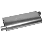18255 - : SoundFX Direct Fit Exhaust Muffler 2.5" Inlet (ID) 2.25" Outlet (ID) for Walker Exhaust Image