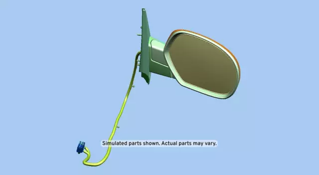 20756905 - Body: Mirror Assembly for Cadillac: Escalade | Chevrolet: Tahoe | GMC: Yukon Image