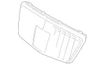 21188018839040 - Body: Grille for Mercedes-Benz Image