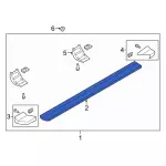 ML3Z16450LB - : Running Board for Ford: F-150 Image