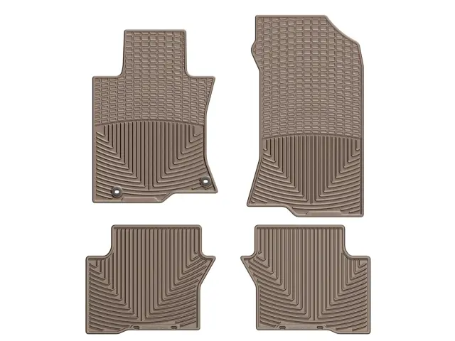 WTHT195196 - : Tan All Weather Floor Mats for WeatherTech Image