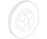 4634210712 - : Rotor for Mercedes-Benz Image