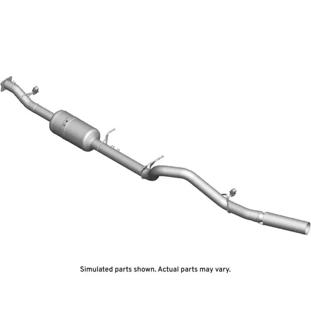 87858135 - Exhaust: Muffler &amp; Pipe for GM Image