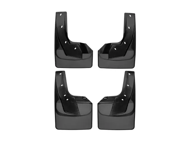 110092120092 - Accessories: Black MudFlap No-Drill DigitalFit® MudFlap Kit for WeatherTech Image