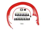 5041R - : Spark Plug Wire Set - 8mm - Universal - Red Wire with Red 90 Deg Boots for ACCEL Image