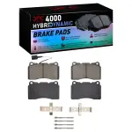 4000101601 - : DFC HybriDynamic Brake Pads Hrdwr Kit for DYNAMIC FRICTION Image