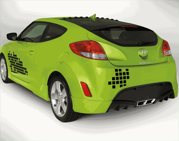 2VF30AC300SG2 - Exterior: Body Kit, Side Skirt, Sprint Gray for Hyundai Image