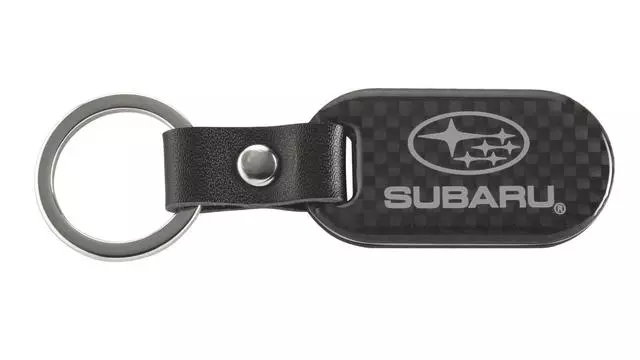 OEM NEW 2019-20 Subaru Crosstrek Impreza Carbon Fiber Key Chain / Fob SOA342L155 - Subaru (SOA342L155)
