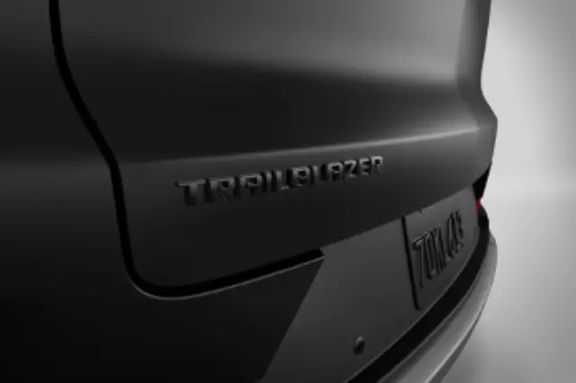 42764658 - : Rear Trailblazer Emblems - Black for Chevrolet: Trailblazer Image