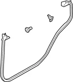 82830CR000 - : Door Weather-Strip for INFINITI: M45 Image