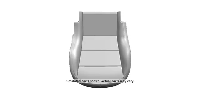 Dark Galvanized Cool Driver Seat Cushion Cover - GM (22996682)
