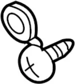 130700103 - : Lid Cap for INFINITI: FX35, FX45 Image