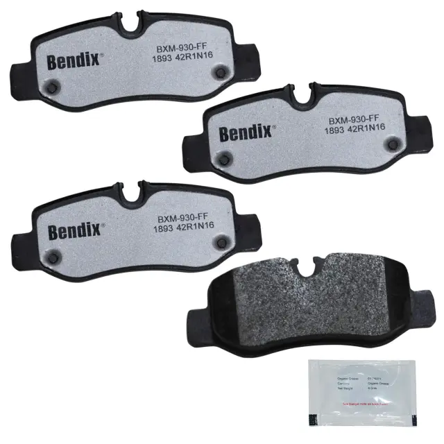 MKD1893FM - : BENDIX Fleet MetLok Brake Pad for BENDIX Image