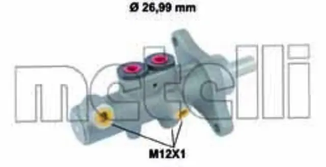 50832 - Brakes &amp; Brake Parts: Metelli Brake Master Cylinder for METELLI Image