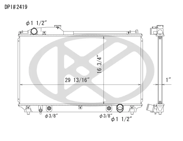 A2419 - : Koyorad Radiator for Koyo Image
