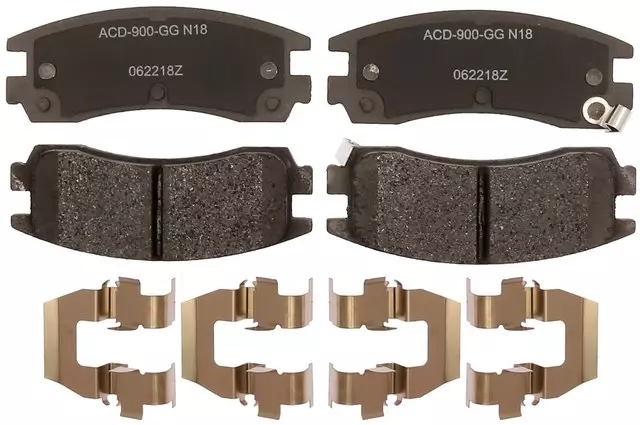 19383291 - Unclassified: Ceramic Rear Disc Brake Pad Set for GM Image