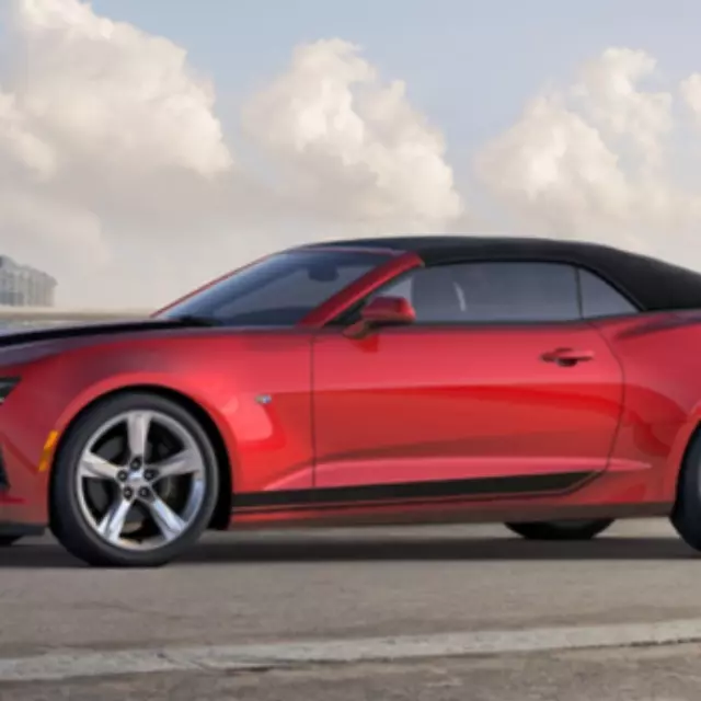 84002057 - Body: Chevrolet Performance Stripe Package, Black for Chevrolet: Camaro Image