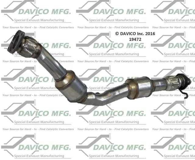 19472 - Exhaust: Direct Fit Catalytic Converter for DAVICO CONVERTERS Image