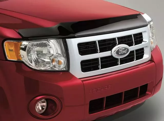 9L8Z16C900A - Exterior: Hood Deflector - Smoke - Low Profile for Ford Image