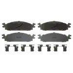 OEX1376 - : OEX Front Disc Brake Pad Set Premium Ceramic for WAGNER BRAKE Image