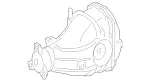 204350961480 - : Remanufactured Rear Axle Differential for Mercedes-Benz Image