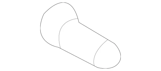 1707950315 - Body: Hydraulic Cylinder Pin for Mercedes-Benz Image