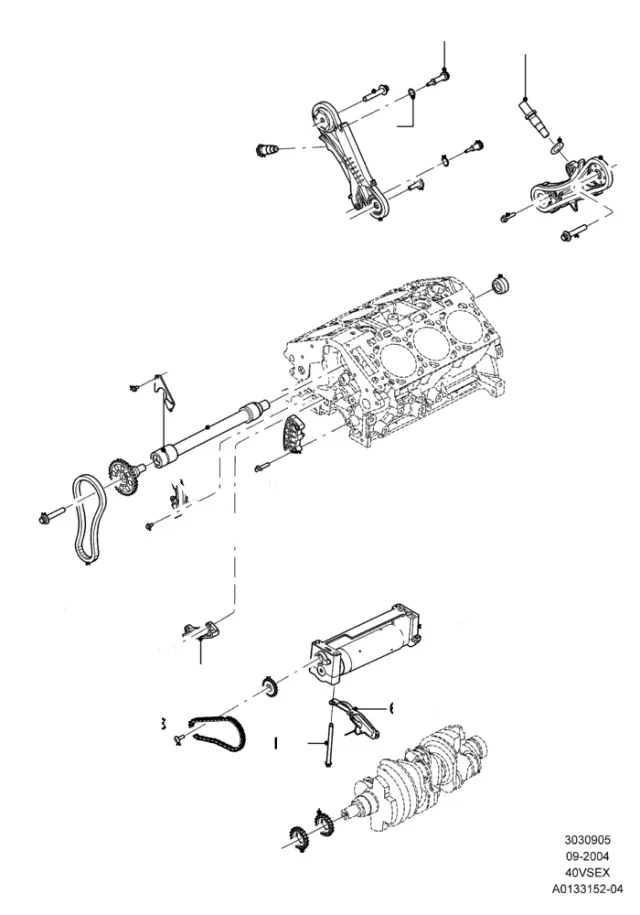 F77Z6C343AA - Engine: Engine Balance Shaft Sprocket for Ford Image