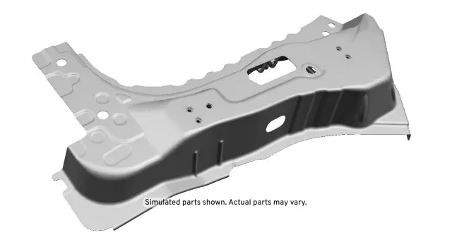 23119406 - Body: Hinge Pillar Reinforced for Chevrolet: Impala Image