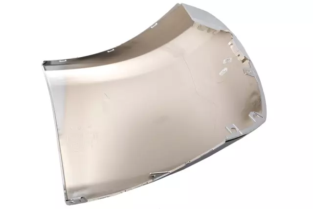 15839253 - : Bright Chrome Driver Side Front Bumper Impact Bar End Cap for GM Image