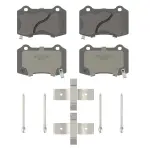 OEX1270 - : OEX Rear Disc Brake Pad Set Premium Ceramic for WAGNER BRAKE Image