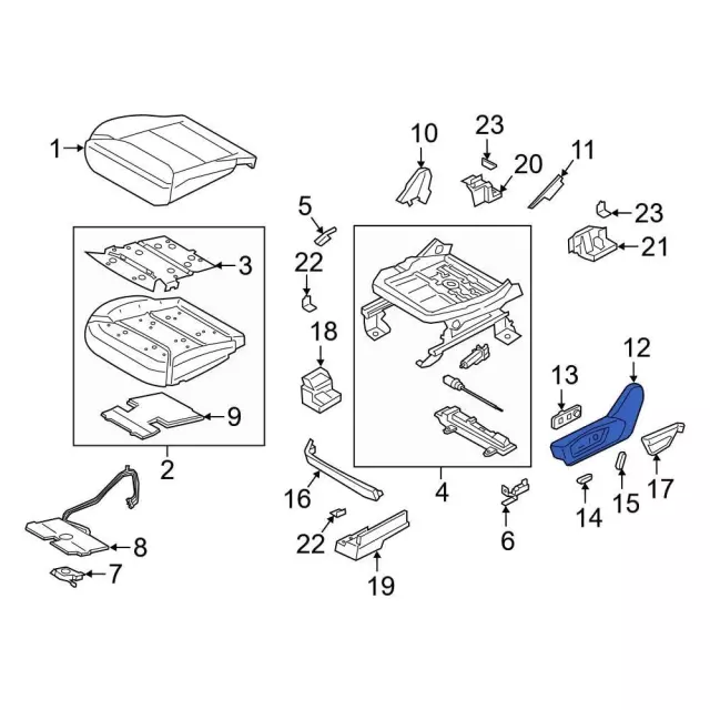 Shield Assembly - Ford (RB5Z-5462186-AB)