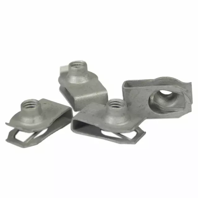 W520802S439 - : 2005-2021 Ford Power Steering Cooler U-Nut for Ford: Bronco, Bronco Sport, C-Max, E-150, E-250, E-350 Super Duty, E-450 Super Duty, Edge, Escape, Expedition, Explorer, F-150, F-150 Lightning, F-250 Super Duty, F-350 Super Duty, F-450 Super Duty, Flex, Focus, Fusion, Maverick, Mustang, Mustang Mach-E, Police Interceptor Sedan, Police Interceptor Utility, Police Responder Hybrid, Ranger, Special Service Police Sedan, SSV Plug-In Hybrid, Transit-150, Transit-250, Transit-350, Transit-350 HD | Lincoln: Aviator, Corsair, MKC, MKT, MKX, MKZ, Nautilus, Navigator Image