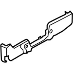 8A8Z7463386CG - Body: Shield for Ford: Explorer Image