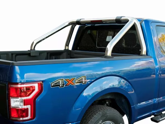 VJL3Z99518K00A - : Sport Bar - Polished Stainless Steel for Ford: F-150 Image