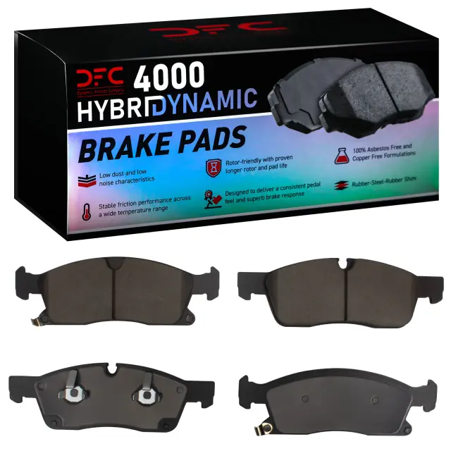 4000190410 - Brakes &amp; Brake Parts: Disc Brake Pad Set for DYNAMIC FRICTION Image