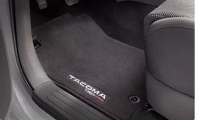 PT2063515520 - : 2015 Toyota Tacoma - Floor Mats, Carpet, Set Of Four, Black for Toyota: Tacoma Image
