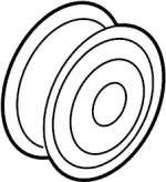 11925JK20D - : Idler Pulley for Infiniti Image