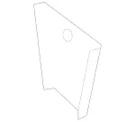 2314920741 - Exhaust System: Holder for Mercedes-Benz: SL400, SL450, SL550, SL63 AMG, SL65 AMG Image