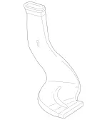 2048311246 - Heating and Ventilation: Air Duct for Mercedes-Benz Image