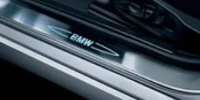 Illuminated Door Sills-Front Only - Sedan - BMW (51-47-0-302-653)