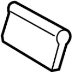 2724540U10 - HVAC: Door for Infiniti Image