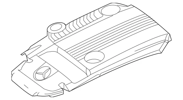 2710101267 - : Cover for Mercedes-Benz: C250, SLK250 Image