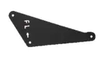 537820C010 - Body: Front Seal for Toyota Image