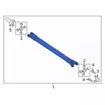 FL1Z4R602B - Universals &amp; Rear Axle: Drive Shaft for Ford: Expedition | Lincoln: Navigator Image